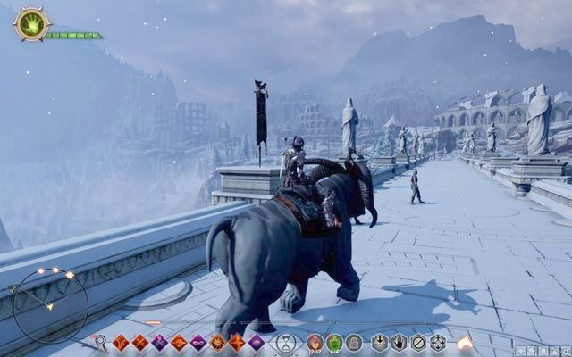 Widok na trzy Kolosea - legowiska smoków - Dragon Age Inquisition: Tereny lęgowe (Breeding Grounds) - Dragon Age: Inkwizycja - poradnik do gry