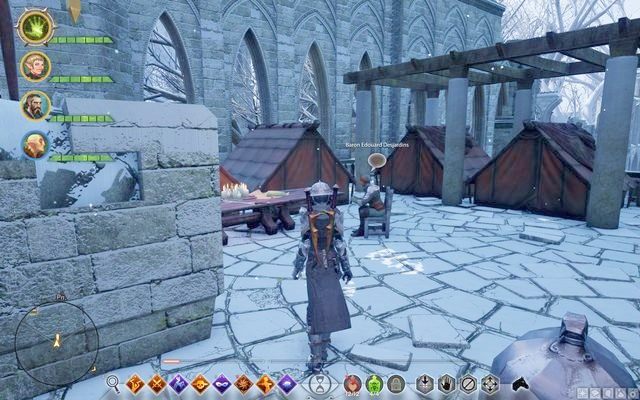 Baron w twierdzy Suledin - Dragon Age Inquisition: Ani kroku dalej (They Shall Not Pass) - Dragon Age: Inkwizycja - poradnik do gry