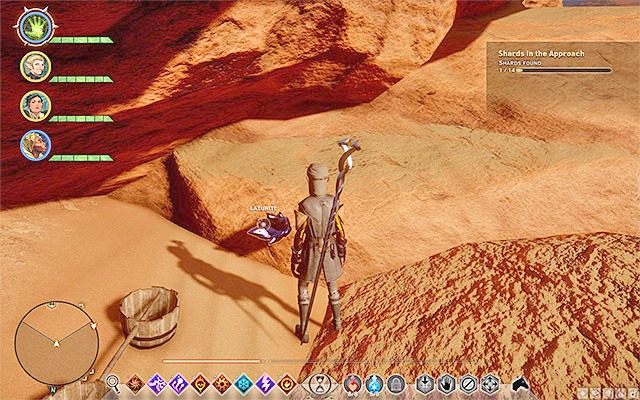 Przykładowe złoże lazurytu - Dragon Age Inquisition: Analiza lazurytu w Zachodnim Podejściu - Dragon Age: Inkwizycja - poradnik do gry