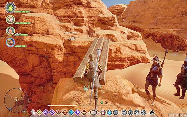 Użyj maga żeby skonstruować mostek - Dragon Age Inquisition: Odłamki w podejściu (Shards in the Approach) - Dragon Age: Inkwizycja - poradnik do gry