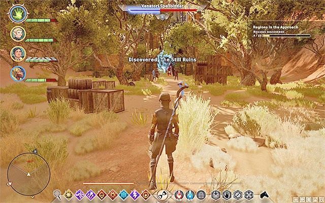 Zaatakuj kultystów zgromadzonych niedaleko wejścia do ruin - Dragon Age Inquisition: Polowanie na tevinterski relikt (A Tevinter Relic Hunt) - Dragon Age: Inkwizycja - poradnik do gry