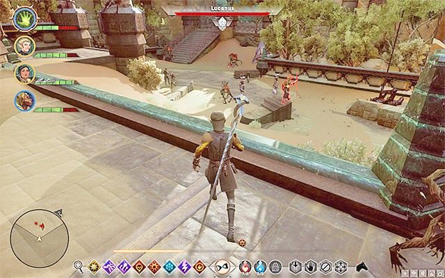 Zaatakuj Lucanusa i jego podwładnych - Dragon Age Inquisition: Polowanie na tevinterski relikt (A Tevinter Relic Hunt) - Dragon Age: Inkwizycja - poradnik do gry
