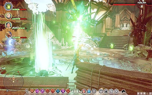 Musisz stoczyć dużą bitwę przy szczelinie w ruinach - Dragon Age Inquisition: Dziwna szczelina w ruinach - Dragon Age: Inkwizycja - poradnik do gry
