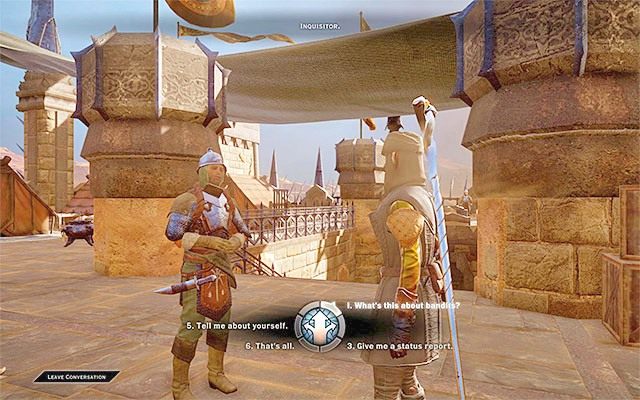 Wypytaj Rylena o bandytów - Dragon Age Inquisition: Nieproszeni goście (Fortress Squatters) - Dragon Age: Inkwizycja - poradnik do gry