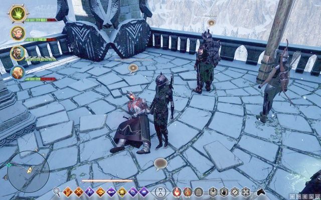 Umierający rycerz i masz na przywieszenie flagi - Dragon Age Inquisition: Zajęcie twierdzy Suledin (Capturing Suledin Keep) - Dragon Age: Inkwizycja - poradnik do gry