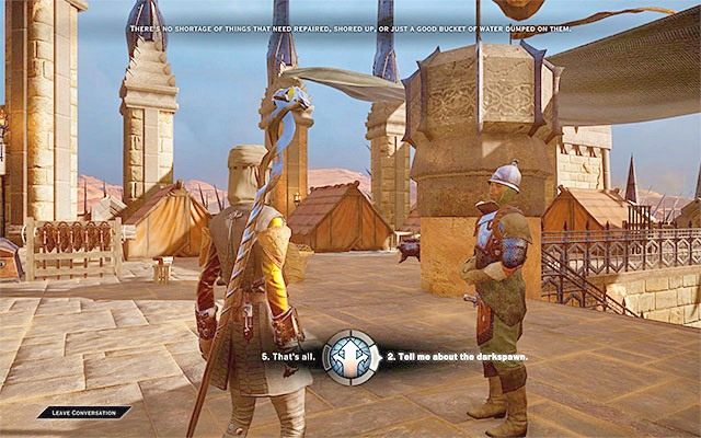 Poproś o raport na temat pomiotów - Dragon Age Inquisition: Kłopoty z pomiotami (The Trouble with Darkspawn) - Dragon Age: Inkwizycja - poradnik do gry