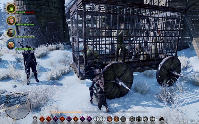 Klatka z wieźniami - Dragon Age Inquisition: Ratunek wśród skał (Rocky Rescue) - Dragon Age: Inkwizycja - poradnik do gry