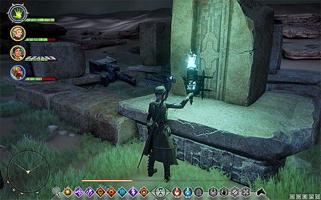 Przykładowy lampion - musisz rozpalać je w narzuconej przez grę kolejności - Dragon Age Inquisition: Grobowiec Fairela (The Tomb of Fairel) - Dragon Age: Inkwizycja - poradnik do gry