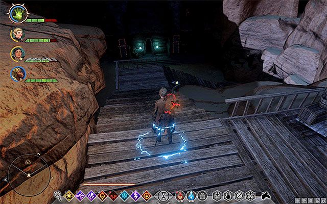 Schody prowadzące do piątego grobowca - Dragon Age Inquisition: Grobowiec Fairela (The Tomb of Fairel) - Dragon Age: Inkwizycja - poradnik do gry