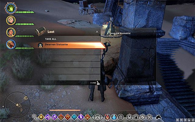 Badaj grobowce oraz ciała pokonywanych wrogów - Dragon Age Inquisition: Zamówienie na artefakty na pustkowiach - Dragon Age: Inkwizycja - poradnik do gry