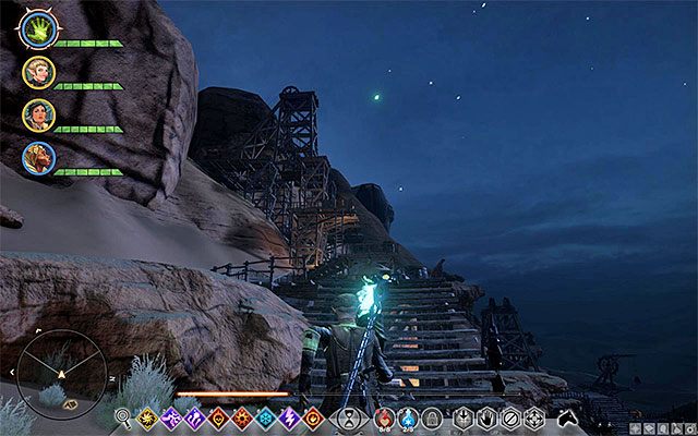 Quest ten możesz odblokować dzięki wejściu w interakcję z dowolnym okularium spośród tych znajdujących się na Syczących Pustkowiach (The Hissing Wastes) (M16,3) - Dragon Age Inquisition: Odłamki na pustkowiach (Shards in the Wastes) - Dragon Age: Inkwizycja - poradnik do gry