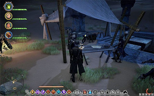 Miejsce odnalezienia notatki - Dragon Age Inquisition: Pole kości (Field of Bones) - Dragon Age: Inkwizycja - poradnik do gry