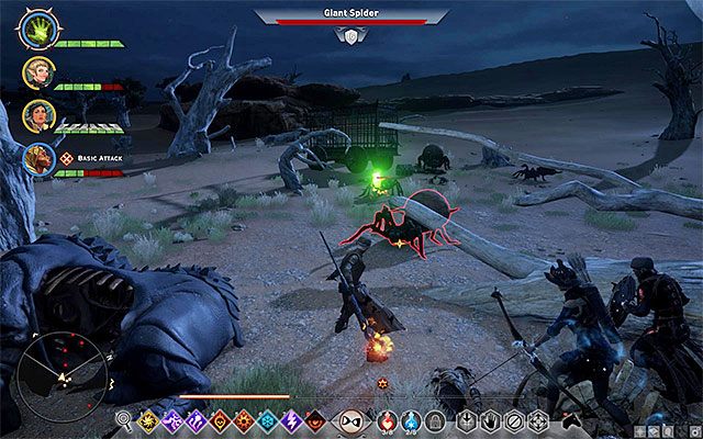 Zniszczony konwój - Dragon Age Inquisition: Pole kości (Field of Bones) - Dragon Age: Inkwizycja - poradnik do gry