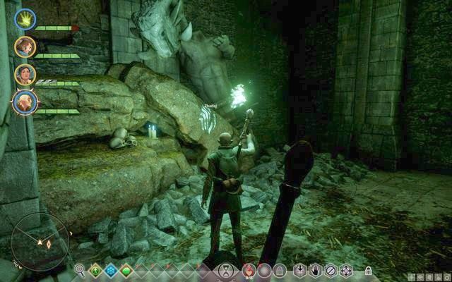 Glif na skale - Dragon Age Inquisition: Mierzenie zasłony (Measuring the Veil) - Dragon Age: Inkwizycja - poradnik do gry