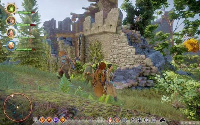 Skarb wewnątrz zniszczonej wieży - Dragon Age Inquisition: Szkic przyczółku Kalenhada - Dragon Age: Inkwizycja - poradnik do gry