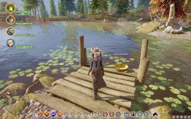 Złota miska nad jeziorem - Dragon Age Inquisition: Duch w jeziorze (A Spirit in the Lake) - Dragon Age: Inkwizycja - poradnik do gry