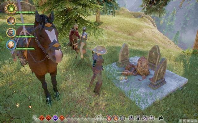 Nagrobek - Dragon Age Inquisition: Kwiaty dla Senny (Flowers for Senna) - Dragon Age: Inkwizycja - poradnik do gry