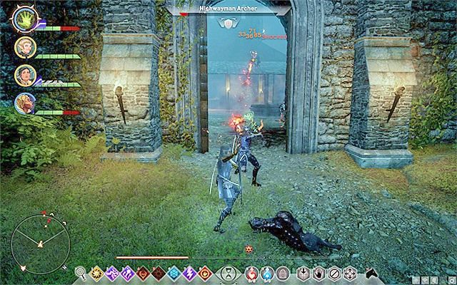 Uważaj na łuczników i na ogary mabari - Dragon Age Inquisition: Zajęcie Caer Bronach (Capturing Caer Bronach) - Dragon Age: Inkwizycja - poradnik do gry