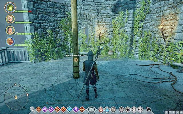 Miejsce rozwinięcia flagi - Dragon Age Inquisition: Zajęcie Caer Bronach (Capturing Caer Bronach) - Dragon Age: Inkwizycja - poradnik do gry