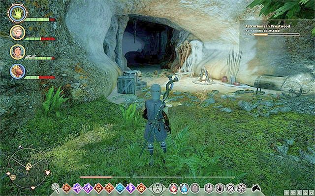 Odszukaj wejście do jaskini - Dragon Age Inquisition: Nora bestii (Wyrm Hole) - Dragon Age: Inkwizycja - poradnik do gry