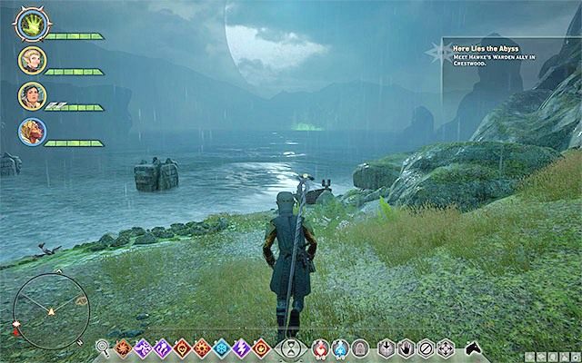 Jedną z atrakcji Crestwood jest duża szczelina na jeziorze - Dragon Age Inquisition: Informacje wstępne - Crestwood - Dragon Age: Inkwizycja - poradnik do gry