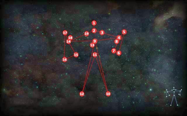 Trzecie i ostatnie astrarium (M13,1c) znajdziesz na południowym wzgórzu, a właściwie na jego końcu, tuż przy samotnie stojącej chacie - Dragon Age Inquisition: Astraria i okularia - Crestwood - Dragon Age: Inkwizycja - poradnik do gry