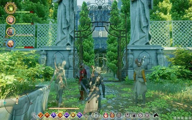 Drzwi Villi Maurel otwiera się kluczem zabranym od bandytów - Dragon Age Inquisition: Ukryte obszary - Szmaragdowe Mogiły - Dragon Age: Inkwizycja - poradnik do gry