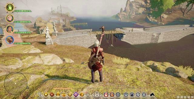 Naprawiony most - Dragon Age Inquisition: Ukryte obszary - Święte Równiny - Dragon Age: Inkwizycja - poradnik do gry