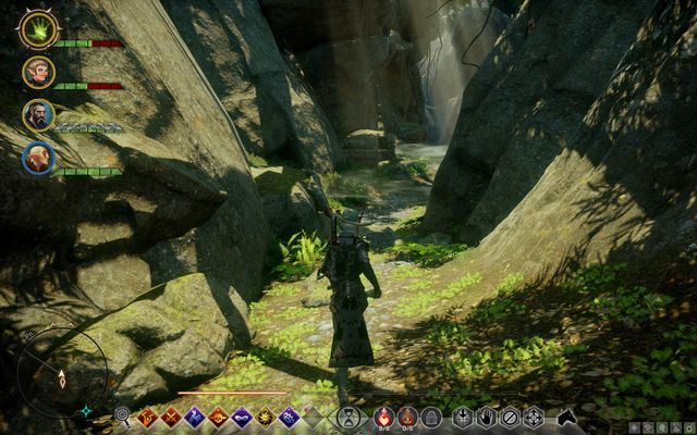 Możesz badać główną część Szmaragdowych Mogił oraz mniejsze, odrębne lokacje - Dragon Age Inquisition: Informacje wstępne - Szmaragdowe Mogiły - Dragon Age: Inkwizycja - poradnik do gry