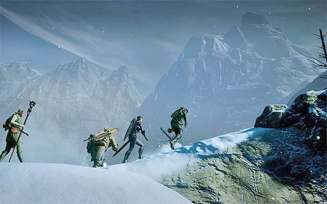 Góry Lodowego Grzbietu bada się podczas zaliczania prologu - Dragon Age Inquisition: Informacje wstępne - Góry Lodowego Grzbietu - Dragon Age: Inkwizycja - poradnik do gry