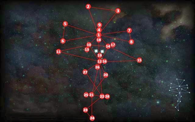 Ostatnie astrarium znajdziesz na wzgórzu (M5,1c), niemal dokładnie w linii prostej na zachód od drugiego obozowiska - Dragon Age Inquisition: Astraria i okularia - Wybrzeże Sztormów - Dragon Age: Inkwizycja - poradnik do gry