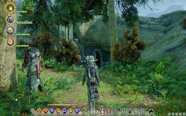 Wejście do jaskini - Dragon Age Inquisition: Astraria i okularia - Wybrzeże Sztormów - Dragon Age: Inkwizycja - poradnik do gry