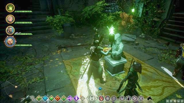 Posąg w Kolebce Sulevina - Dragon Age Inquisition: Informacje wstępne - Kolebka Sulevina - Dragon Age: Inkwizycja - poradnik do gry