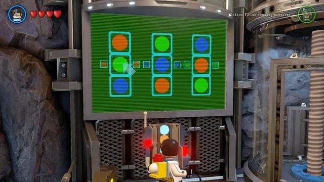 Po zebraniu kostiumu podejdź do panelu głównego i skorzystaj z niego jako Robin - Batjaskinia | Opis przejścia Lego Batman 3 Poza Gotham - LEGO Batman 3: Poza Gotham - poradnik do gry