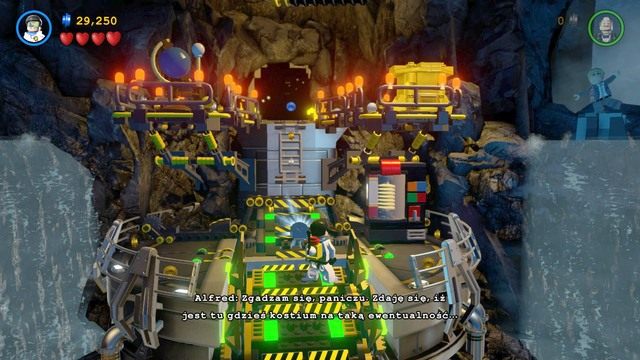 Po drodze na górę znajdziesz token (świecący strój) dla Robina - Batmolka | Opis przejścia Lego Batman 3 Poza Gotham - LEGO Batman 3: Poza Gotham - poradnik do gry