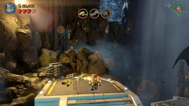 Przejdź na wyższy poziom i zniszcz klocki, które się tam znajdują - Kostium Na Miarę Kosmosu | Opis przejścia Lego Batman 3 Poza Gotham - LEGO Batman 3: Poza Gotham - poradnik do gry