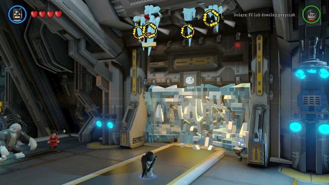 Po pokonaniu bossa, użyj czujników Batmanem i popatrz w górę - Czaszkoła Przetrwania | Opis przejścia Lego Batman 3 Poza Gotham - LEGO Batman 3: Poza Gotham - poradnik do gry