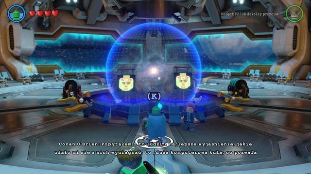 Usiądź na krześle i skorzystaj z komputera jako Marsjanin - Małe Gotham... Duży Problem | Opis przejścia Lego Batman 3 Poza Gotham - LEGO Batman 3: Poza Gotham - poradnik do gry