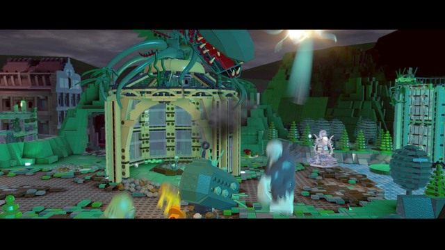 Każda zniszczona roślina odblokuje jedną przeszkodę w centralnej szklarni - Małe Gotham... Duży Problem | Opis przejścia Lego Batman 3 Poza Gotham - LEGO Batman 3: Poza Gotham - poradnik do gry