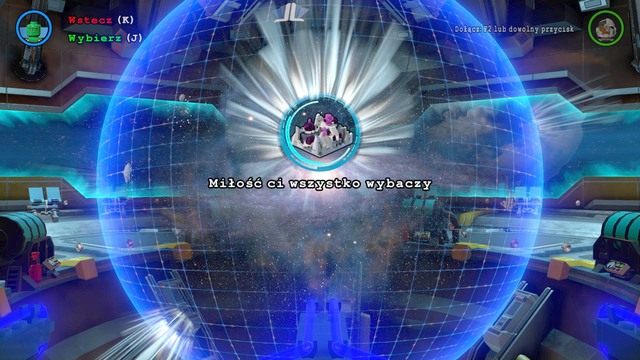 Podejdź do mapy świata i wybierz misję fabularną Miłość Ci Wszystko Wybaczy - Miłość Ci Wszystko Wybaczy | Opis przejścia Lego Batman 3 Poza Gotham - LEGO Batman 3: Poza Gotham - poradnik do gry