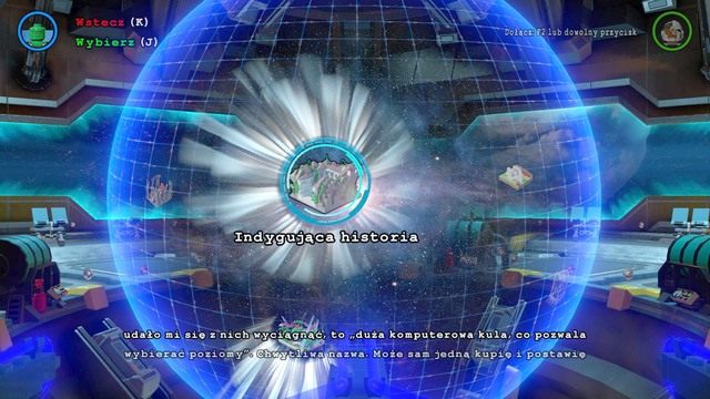 Skorzystaj z mapy i wybierz misję Indygująca Historia by przenieść się na planetę Indygo - Indygująca Historia | Opis przejścia Lego Batman 3 Poza Gotham - LEGO Batman 3: Poza Gotham - poradnik do gry