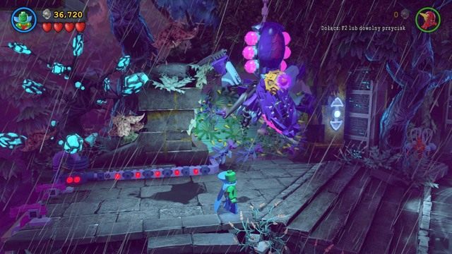 Uzyskaj panowanie nad postacią Marsjanina i przeleć nad przepaścią - Indygująca Historia | Opis przejścia Lego Batman 3 Poza Gotham - LEGO Batman 3: Poza Gotham - poradnik do gry