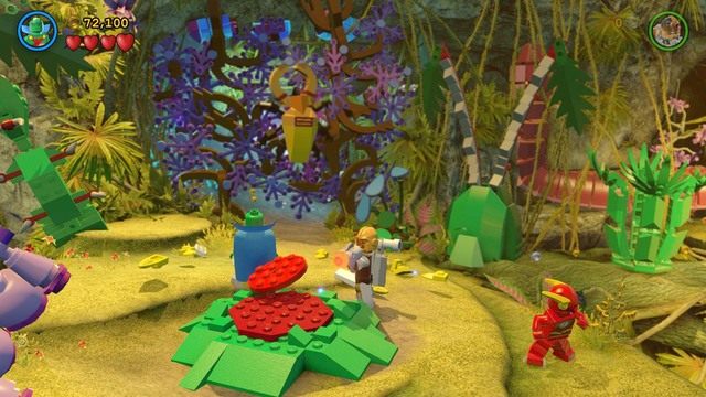 Odpieraj ataki pająków a ze zniszczonych obiektów stwórz platformę dla Flasha - Kolor Nadziei | Opis przejścia Lego Batman 3 Poza Gotham - LEGO Batman 3: Poza Gotham - poradnik do gry