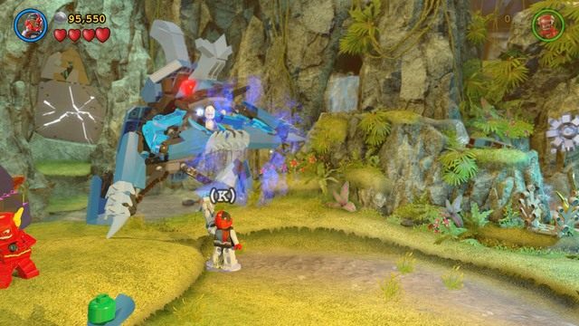 Po dotarciu do kolejnej strefy przejmij kontrolę nad Cyborgiem i zacznij bronić się przed atakami pająków - Kolor Nadziei | Opis przejścia Lego Batman 3 Poza Gotham - LEGO Batman 3: Poza Gotham - poradnik do gry