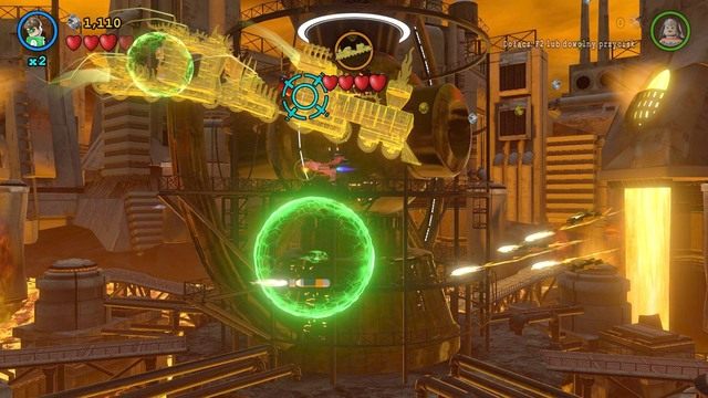 Po odzyskaniu panowania nad postacią zacznij niszczyć wszystkie statki nieprzyjaciela - Qwardy Orzech Do Zgryzienia | Opis przejścia Lego Batman 3 Poza Gotham - LEGO Batman 3: Poza Gotham - poradnik do gry