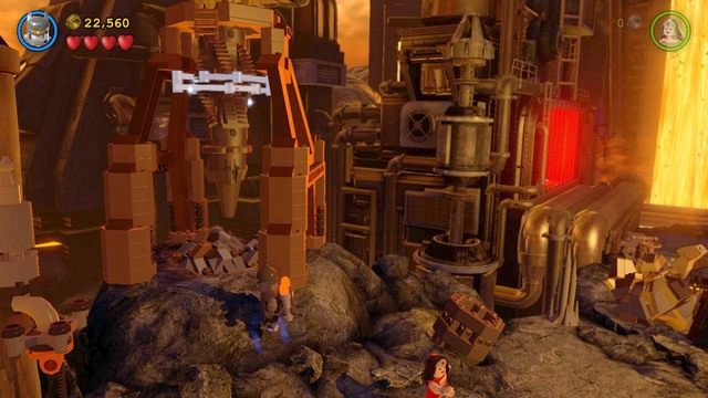 Zacznij kontrolować Batmana i podejdź do lewej strony - Qwardy Orzech Do Zgryzienia | Opis przejścia Lego Batman 3 Poza Gotham - LEGO Batman 3: Poza Gotham - poradnik do gry