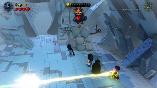 Czeka cię walka z dwoma bossami - Chłodna Historia | Opis przejścia Lego Batman 3 Poza Gotham - LEGO Batman 3: Poza Gotham - poradnik do gry