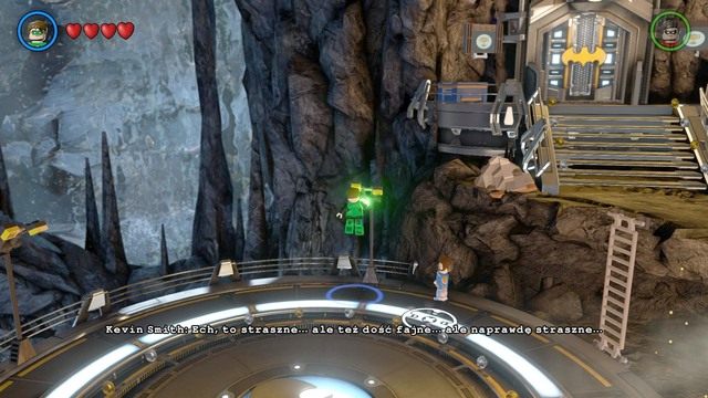 Misja dostępna będzie po lewej stronie głównego pomieszczenia batjaskini po wykonaniu zadania pobocznego wirtualne szaleństwo - Zadania poboczne | Batjaskinia - sekrety w Lego Batman 3 Poza Gotham - LEGO Batman 3: Poza Gotham - poradnik do gry