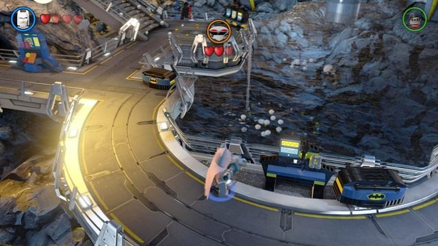 Żeby wykonać to zadanie musisz zmienić postać na Batmana i ubrać kostium arktyczny - Zadania poboczne | Batjaskinia - sekrety w Lego Batman 3 Poza Gotham - LEGO Batman 3: Poza Gotham - poradnik do gry