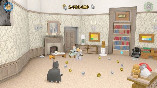 Drugą okazję uratowania Adama Westa będziesz miał w sali trofeów w batjaskini - Adam West | Batjaskinia - sekrety w Lego Batman 3 Poza Gotham - LEGO Batman 3: Poza Gotham - poradnik do gry